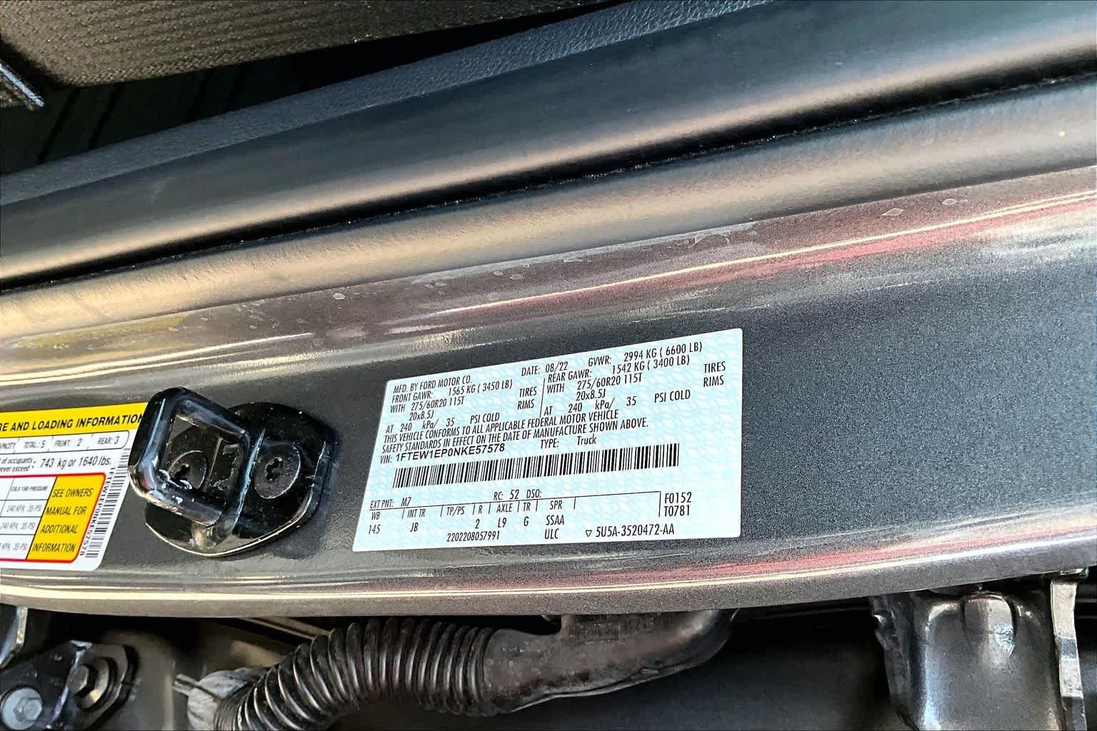 Certified Used 2022 Light Blue Clearcoat Metallic Ford XL image 37