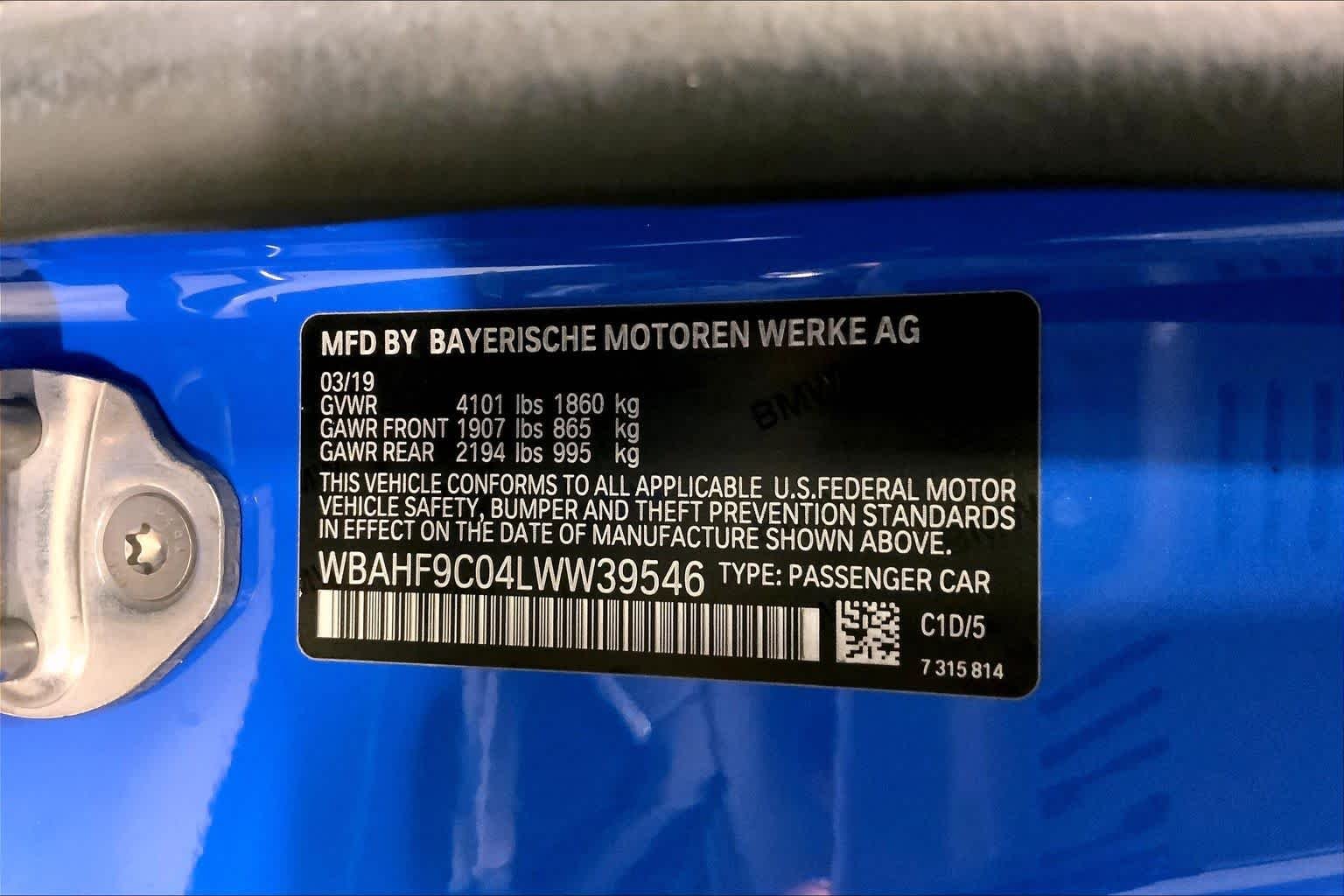 Used 2020 Misano Blue Metallic BMW sDriveM40i image 36