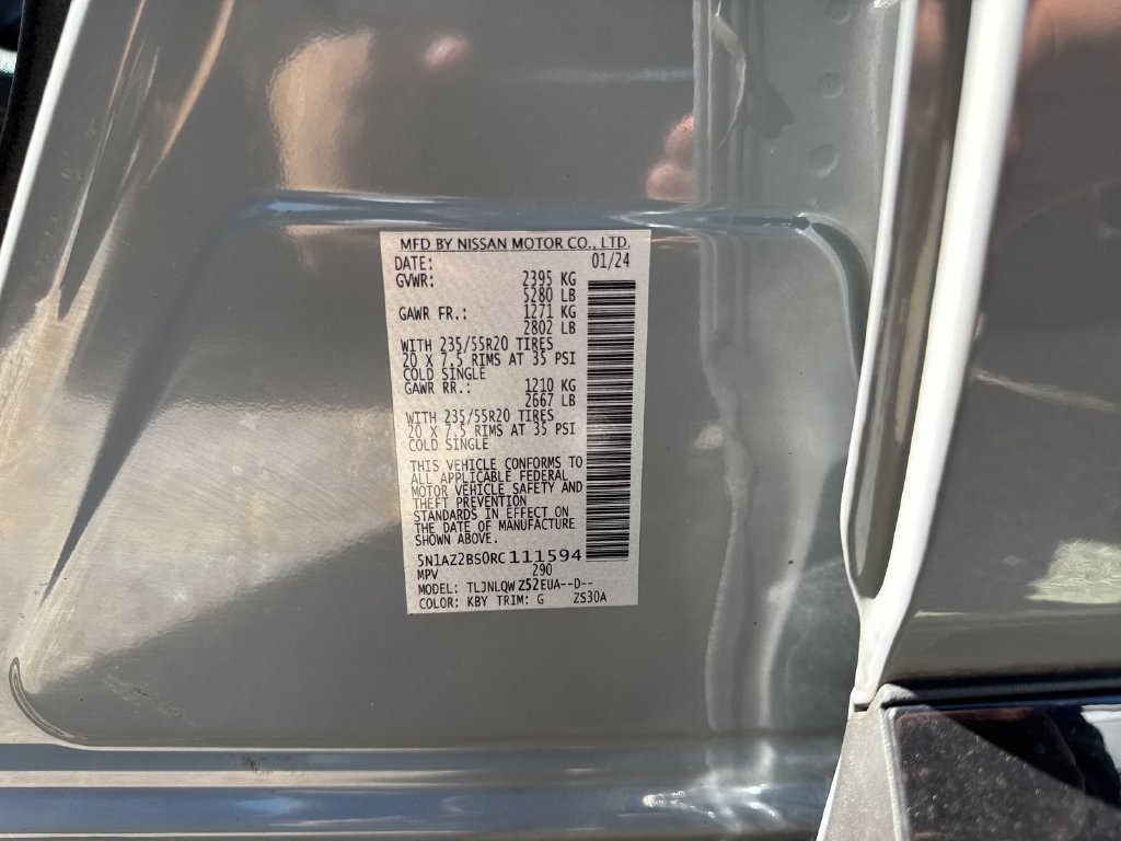 Certified Used 2024 Gray Nissan SV image 24