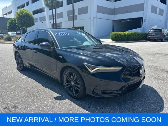 Used 2023 Black Acura A-Spec Package image 1