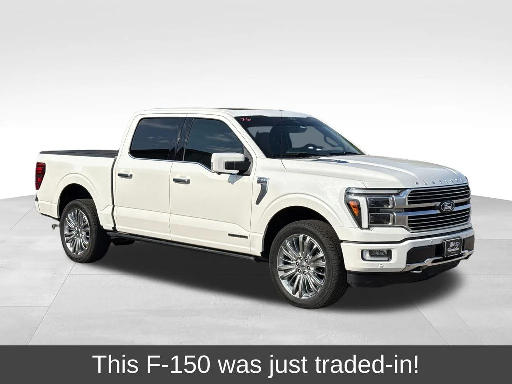 Certified Used 2024 Star White Ford Platinum image 1