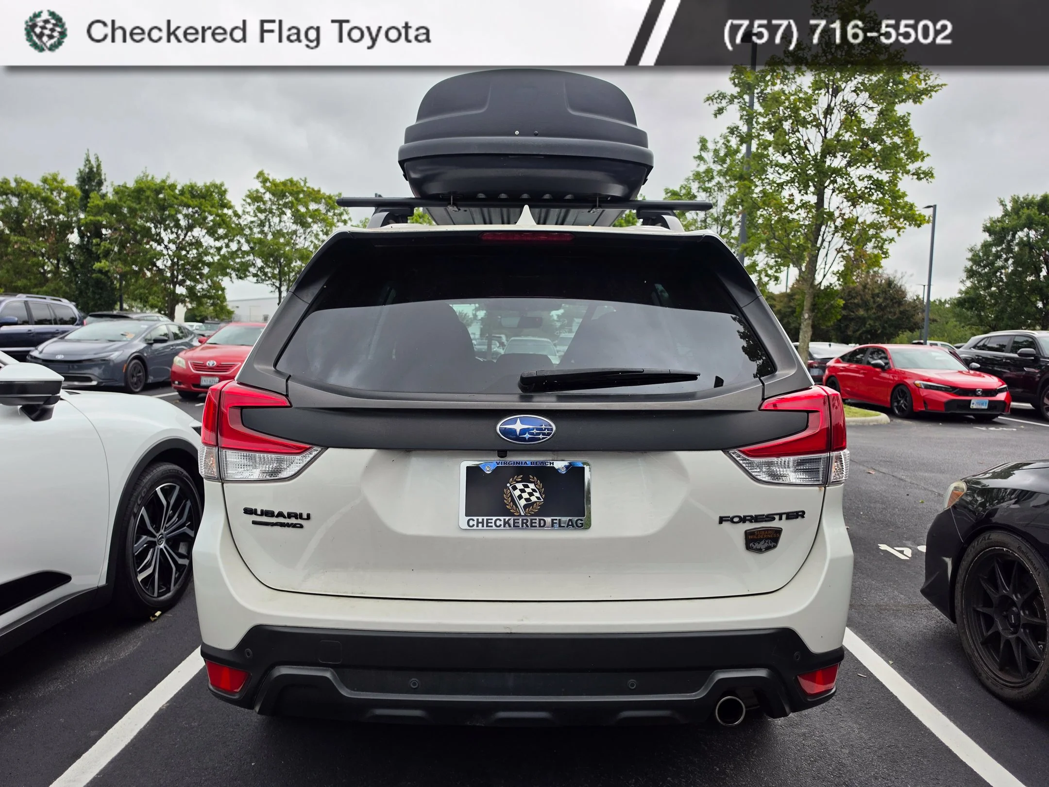 Used 2023 Crystal White Pearl Subaru Wilderness image 5