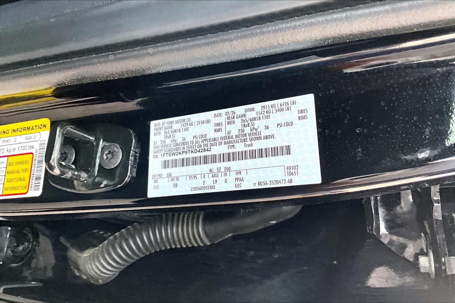 Used 2026 Agate Black Ford STX image 33