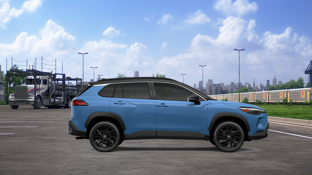 New 2026 Cavalry Blue Toyota Hybrid XSE image 12
