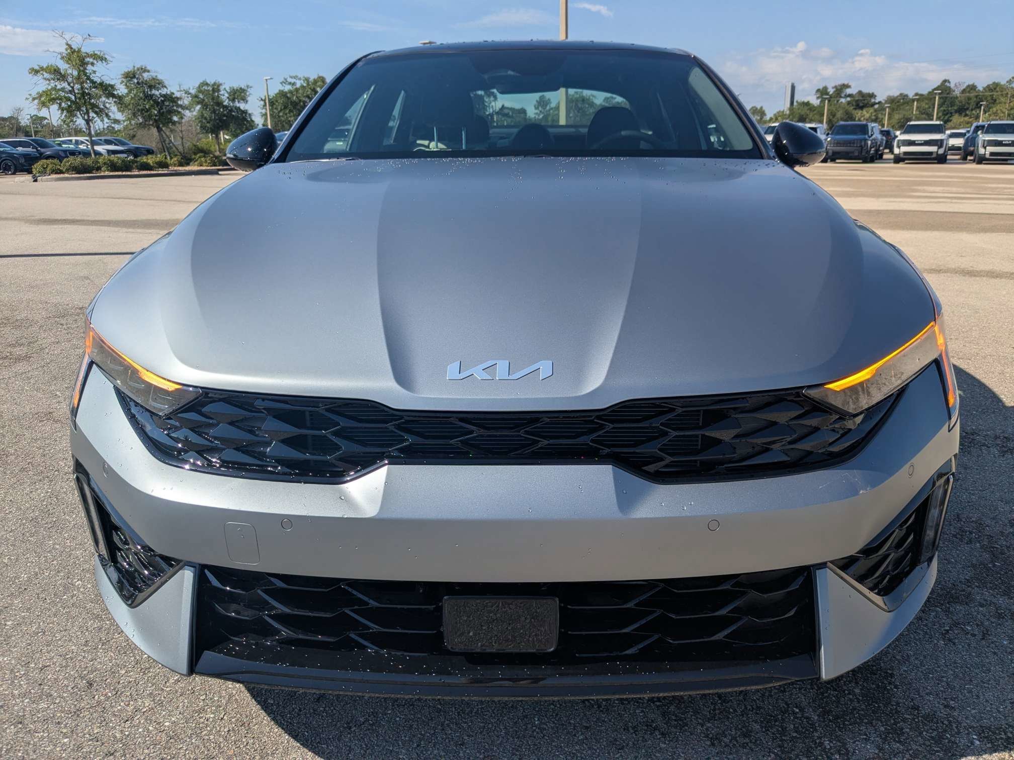 New 2026 Steel Matte Gray Kia GT-Line FWD image 3