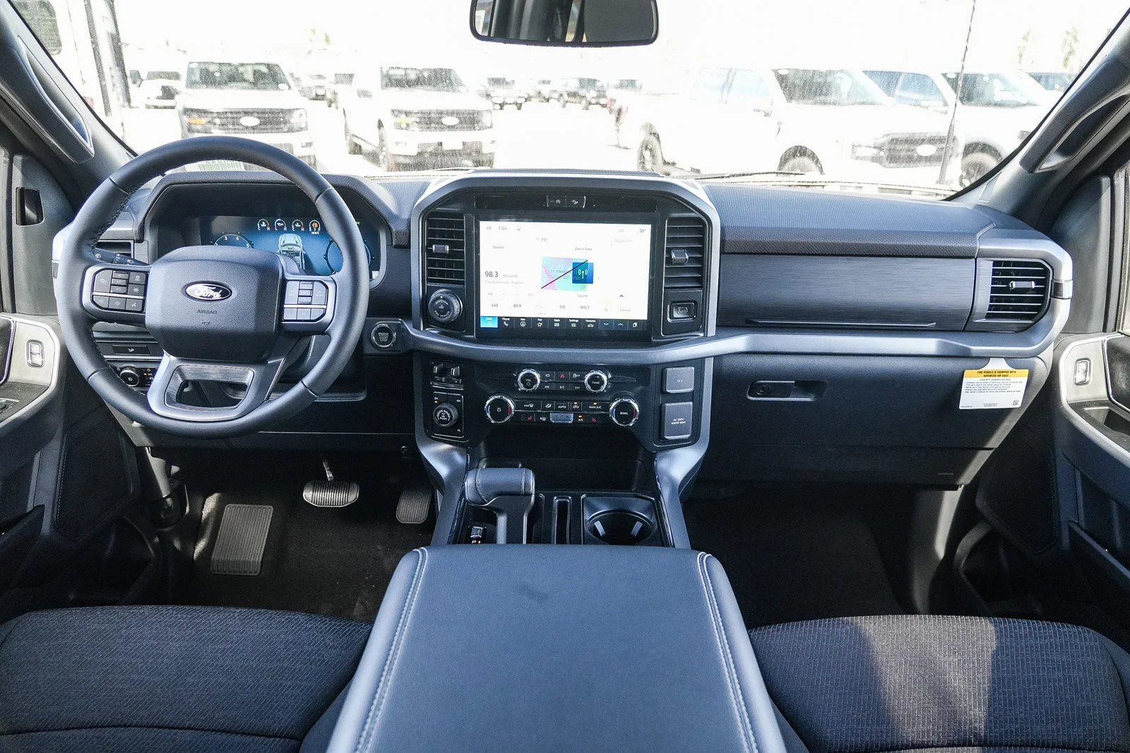 New 2026 Agate Black Metallic Ford XLT image 14