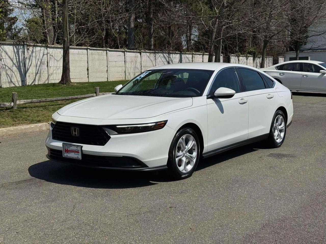 Certified Used 2024 Platinum White Pearl Honda LX image 3
