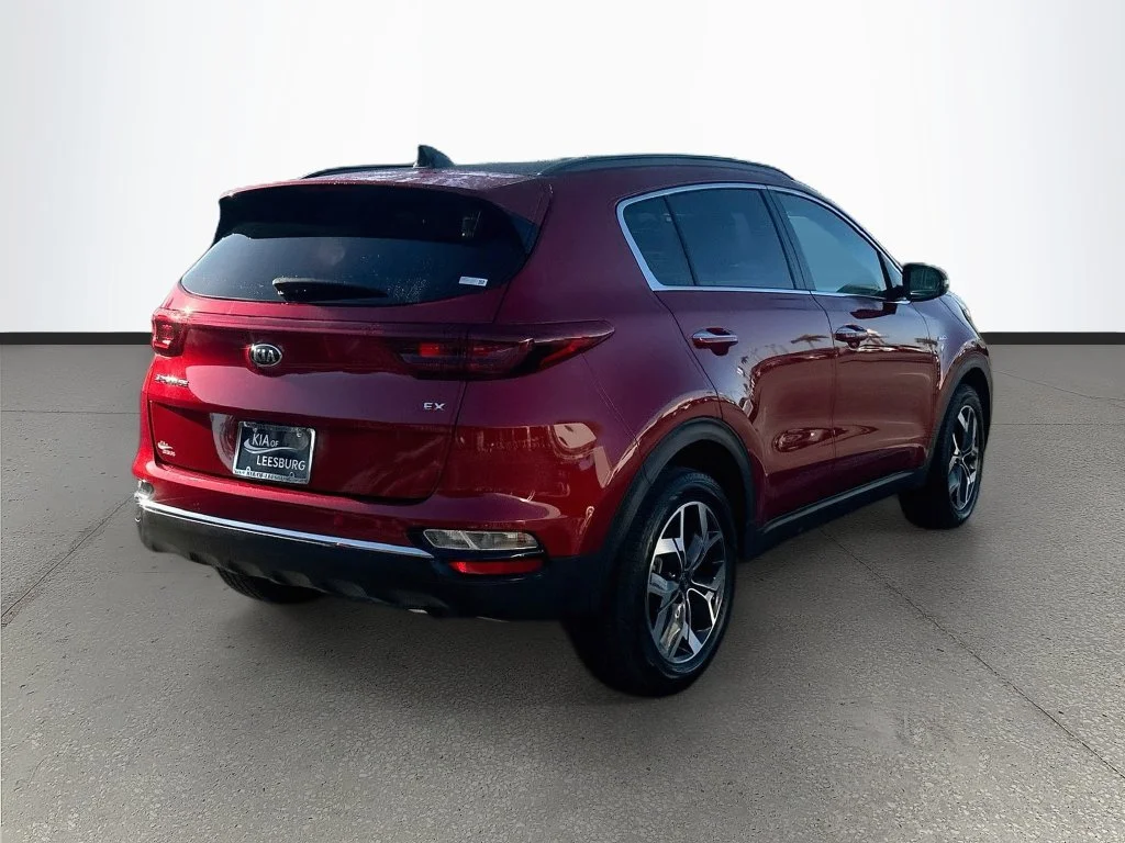 Certified Used 2020 Red Kia EX image 7