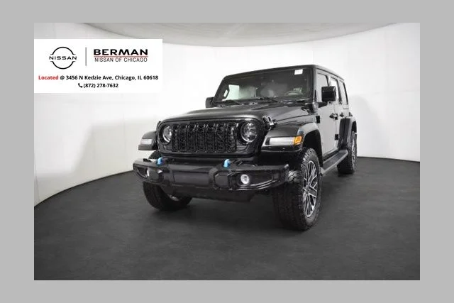 Used 2024 Black Jeep High Altitude 4xe image 1
