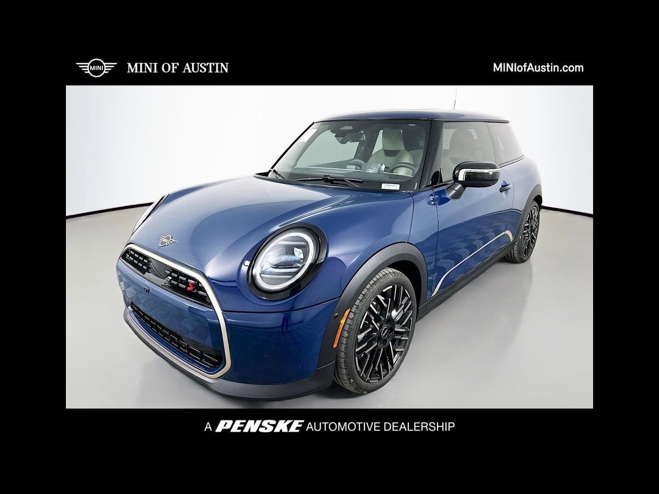 New 2026 Indigo Sunset Blue Metallic MINI ICONIC image 1