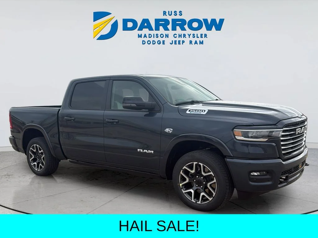New 2026 Forged Blue Metallic Exterior Paint RAM Laramie image 7