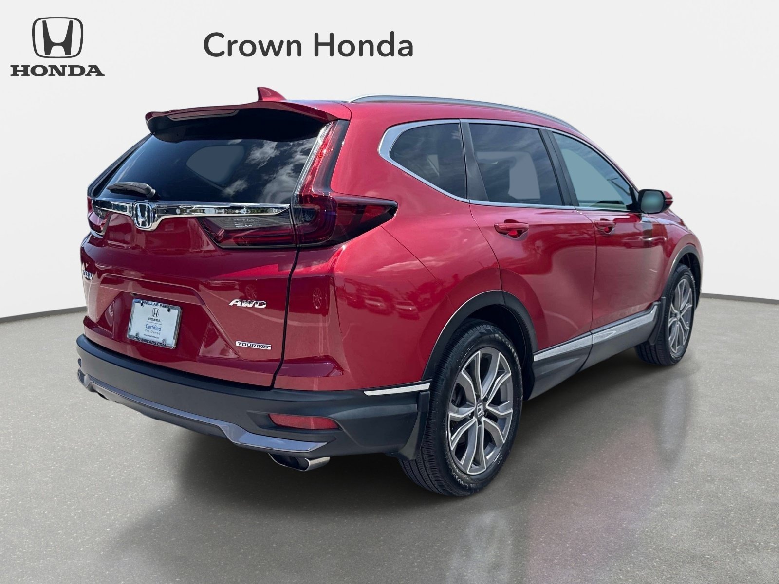 Used 2022 Radiant Red Metallic Honda Touring image 4