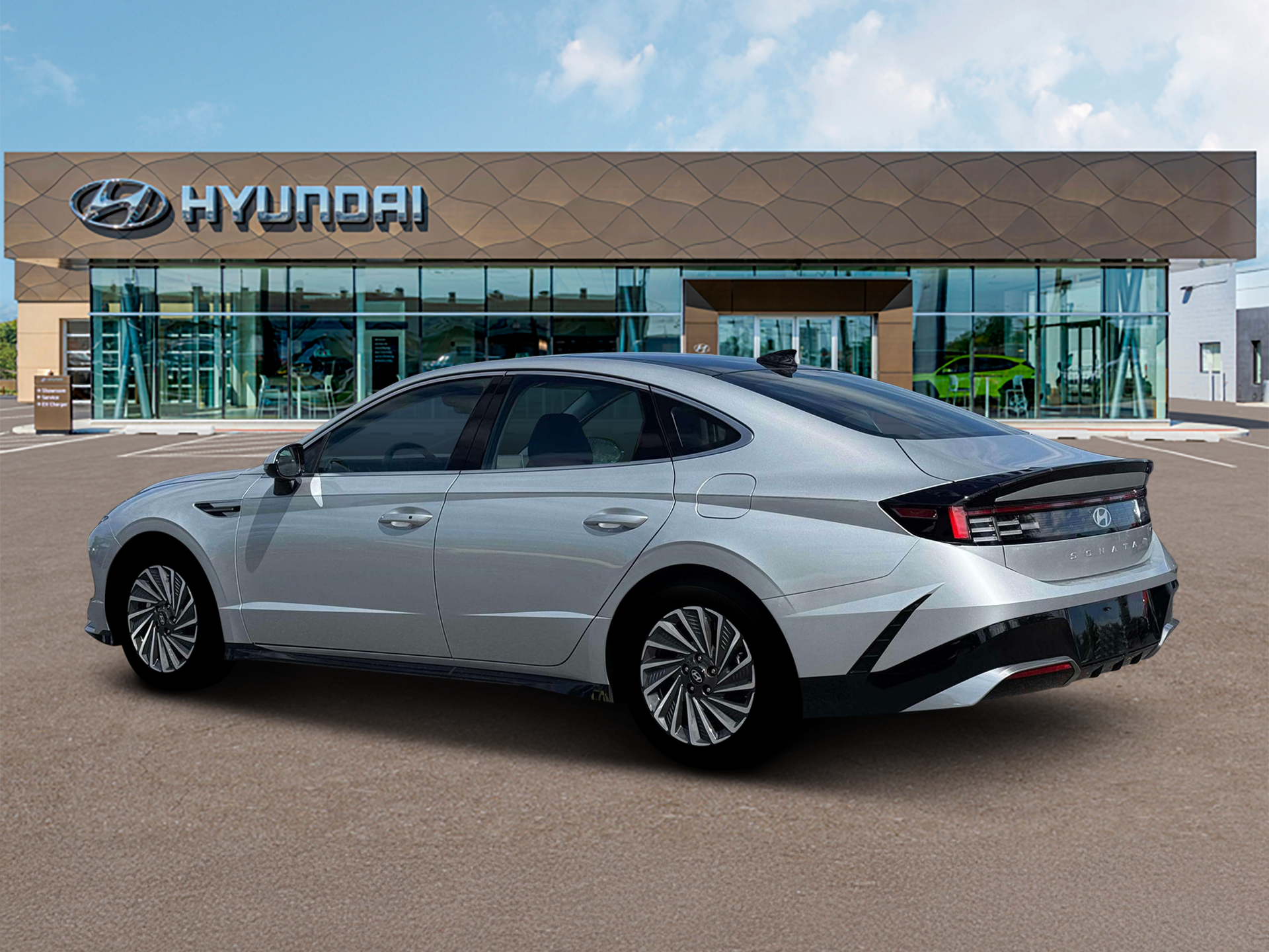 New 2026 Silver Hyundai SEL image 4