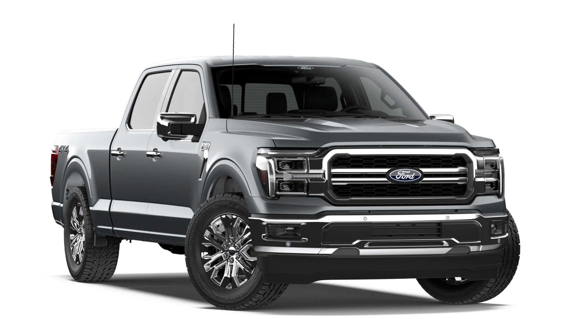 New 2026 Carbonized Gray Metallic Ford LARIAT image 4