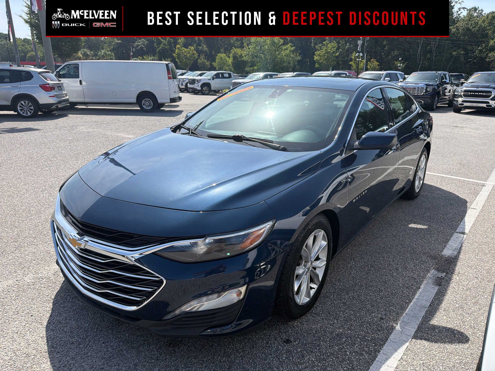 Used 2020 Chevrolet Malibu 1LT with VIN 1G1ZD5ST3LF006109 for sale in Summerville, SC
