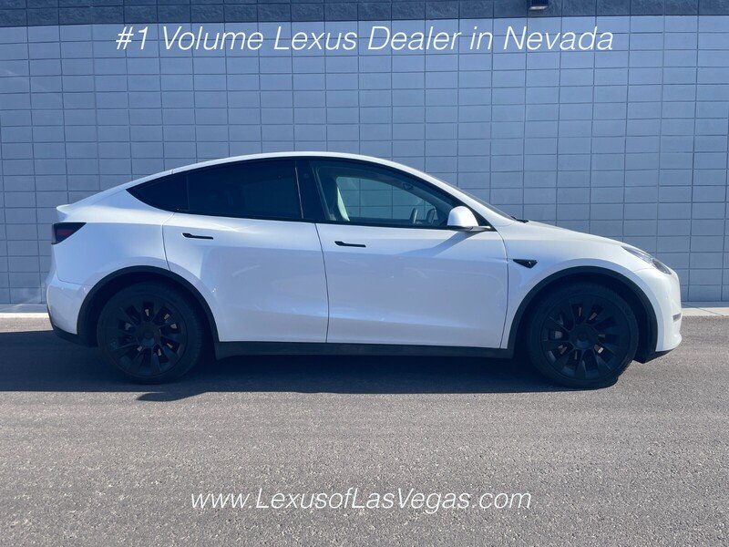 Used 2023 Tesla Model Y Long Range with VIN 7SAYGDEE8PF814034 for sale in Las Vegas, NV