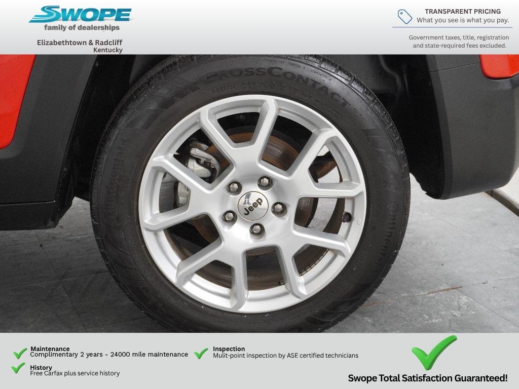 Used 2022 Colorado Red Clearcoat Jeep Sport image 29