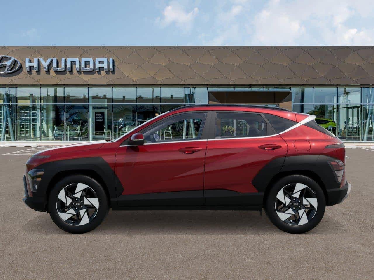 Used 2026 Ultimate Red Metallic Hyundai SEL Sport image 3