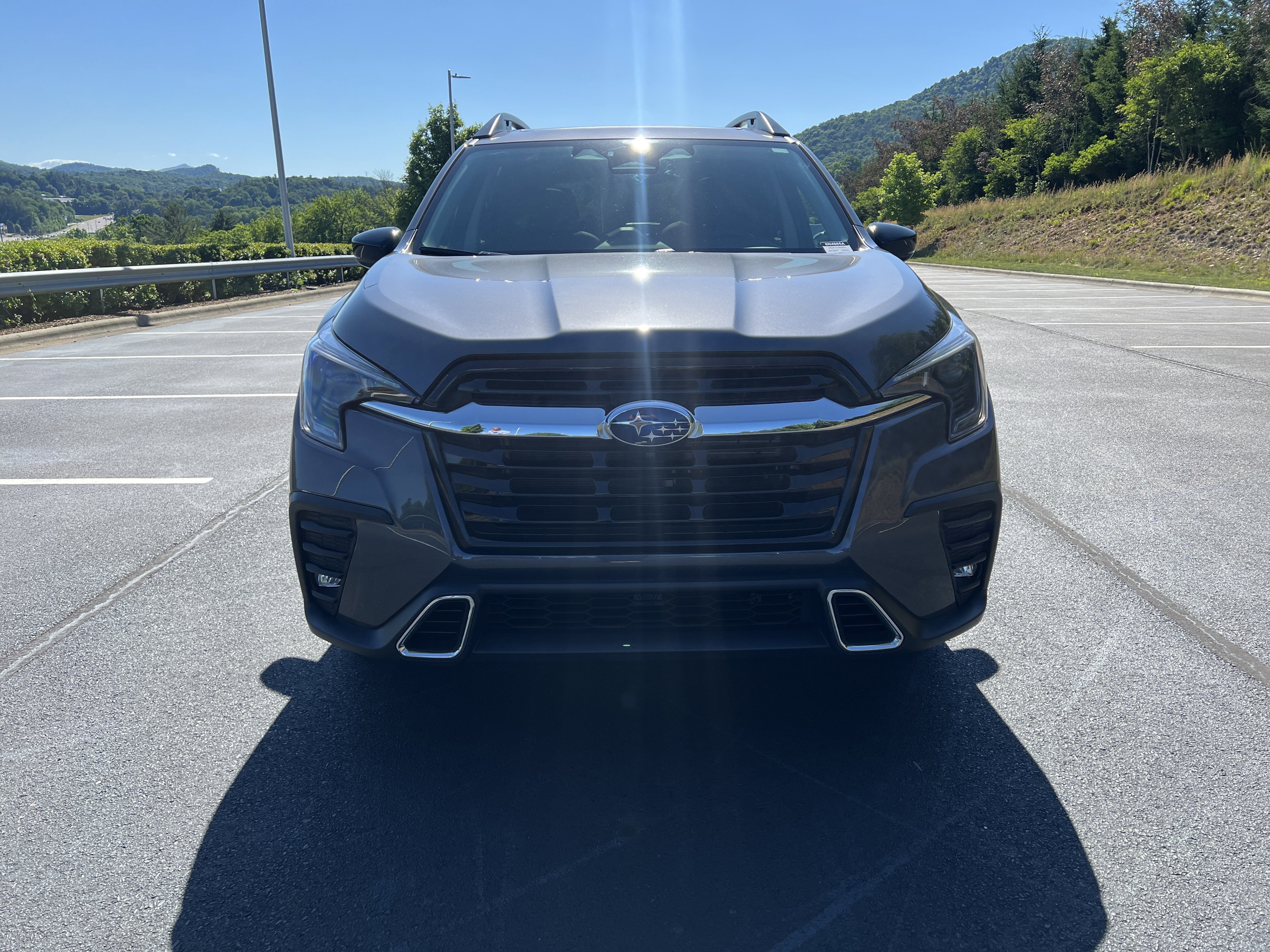 Used 2024 Magnetite Gray Metallic Subaru Touring image 2