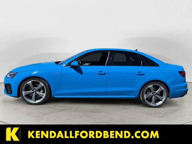 Used 2021 Blue Audi 45 S line Premium Plus image 8