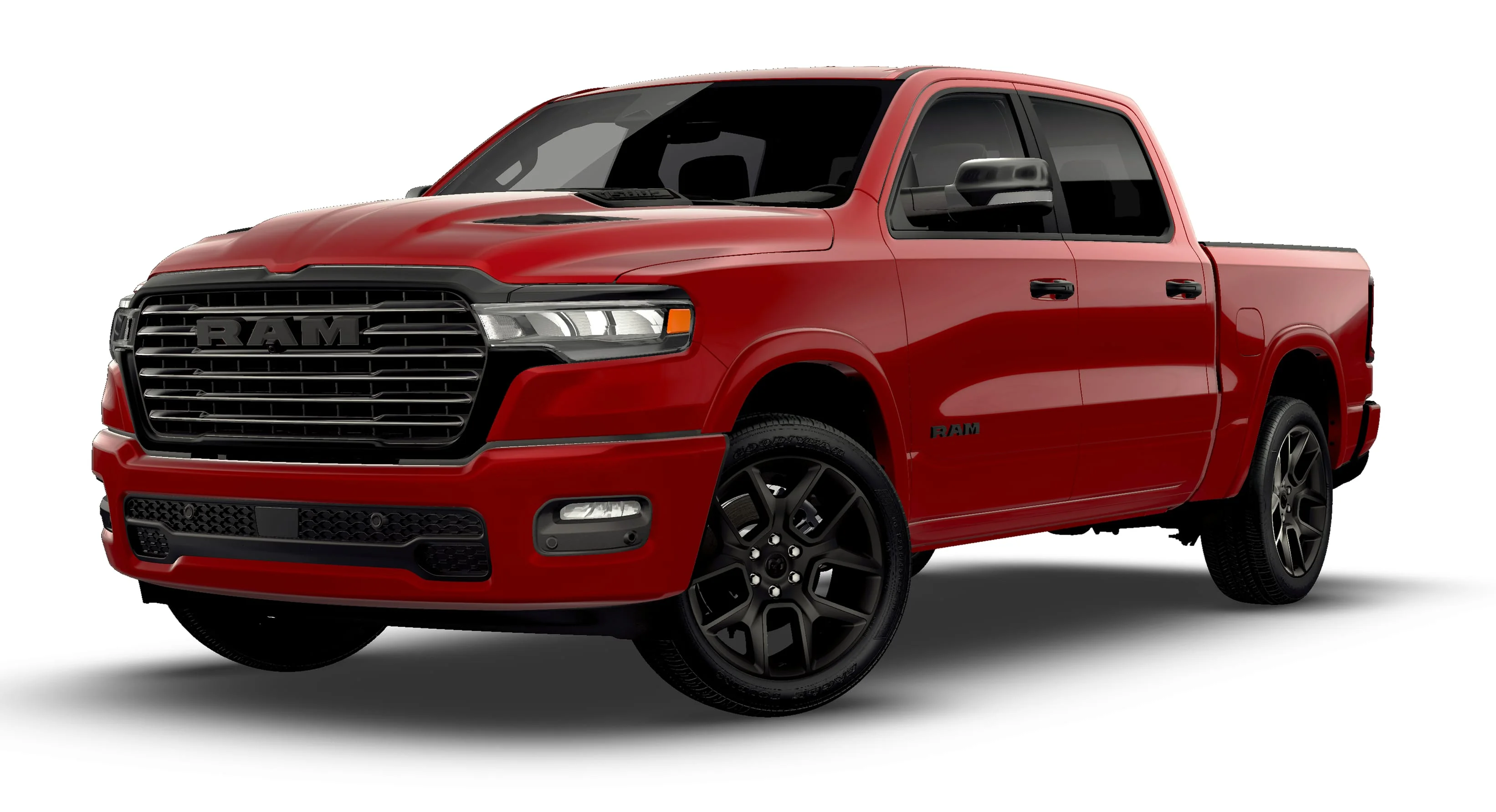 New 2026 Molten Red Pearl-Coat Exterior Paint RAM LARAMIE image 13