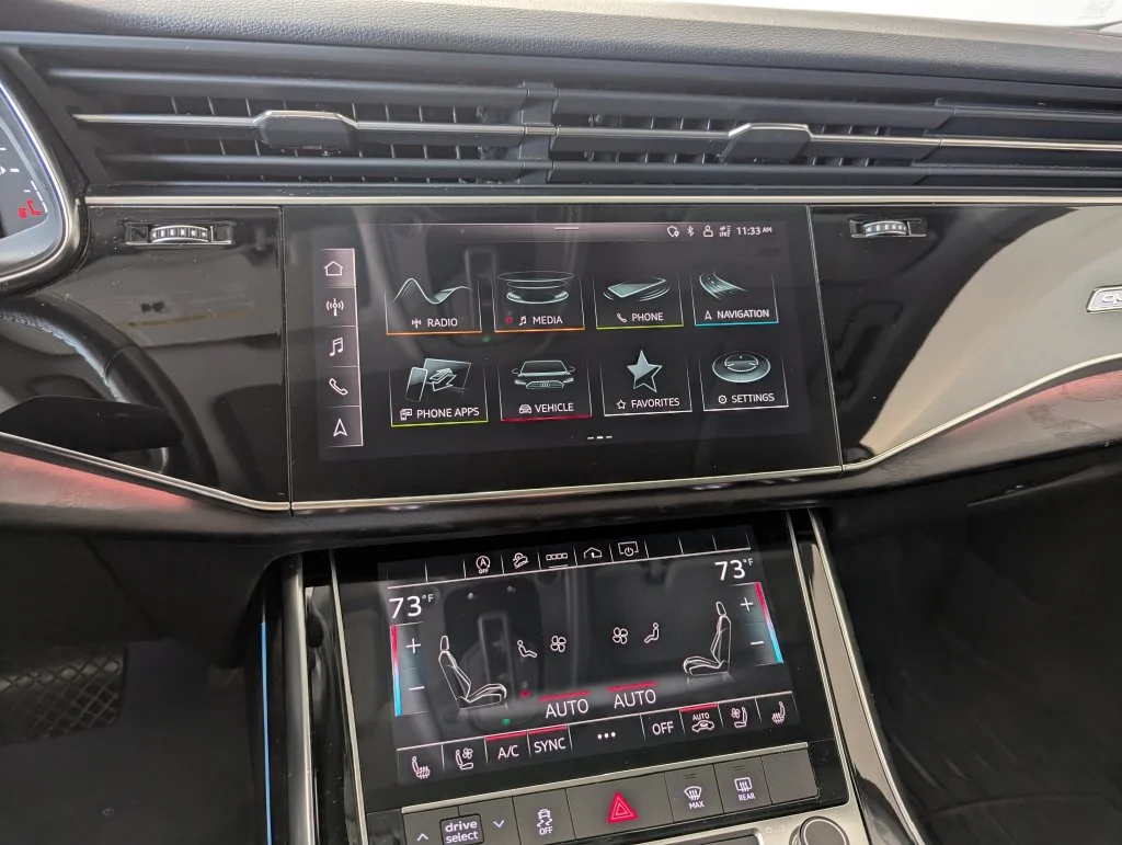 Used 2021 Blue Audi 55 Premium Plus image 10