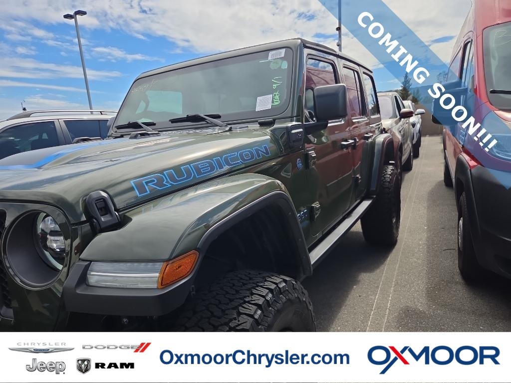 Used 2023 Sarge Green Clearcoat Jeep Rubicon image 1