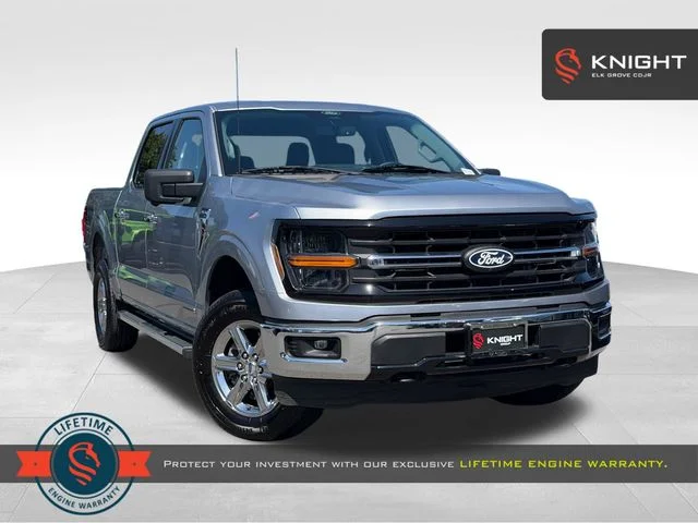 Used 2024 Silver Metallic Ford XLT image 1