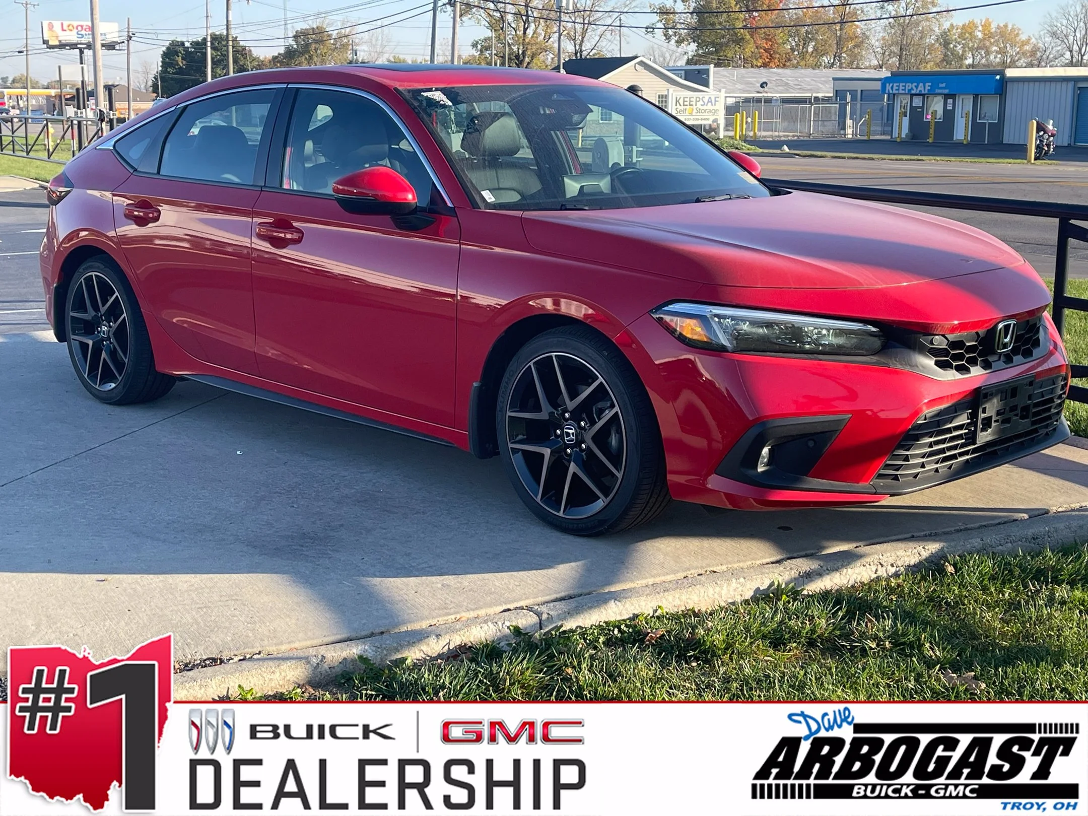 Used 2022 Rallye Red Honda Sport Touring image 1
