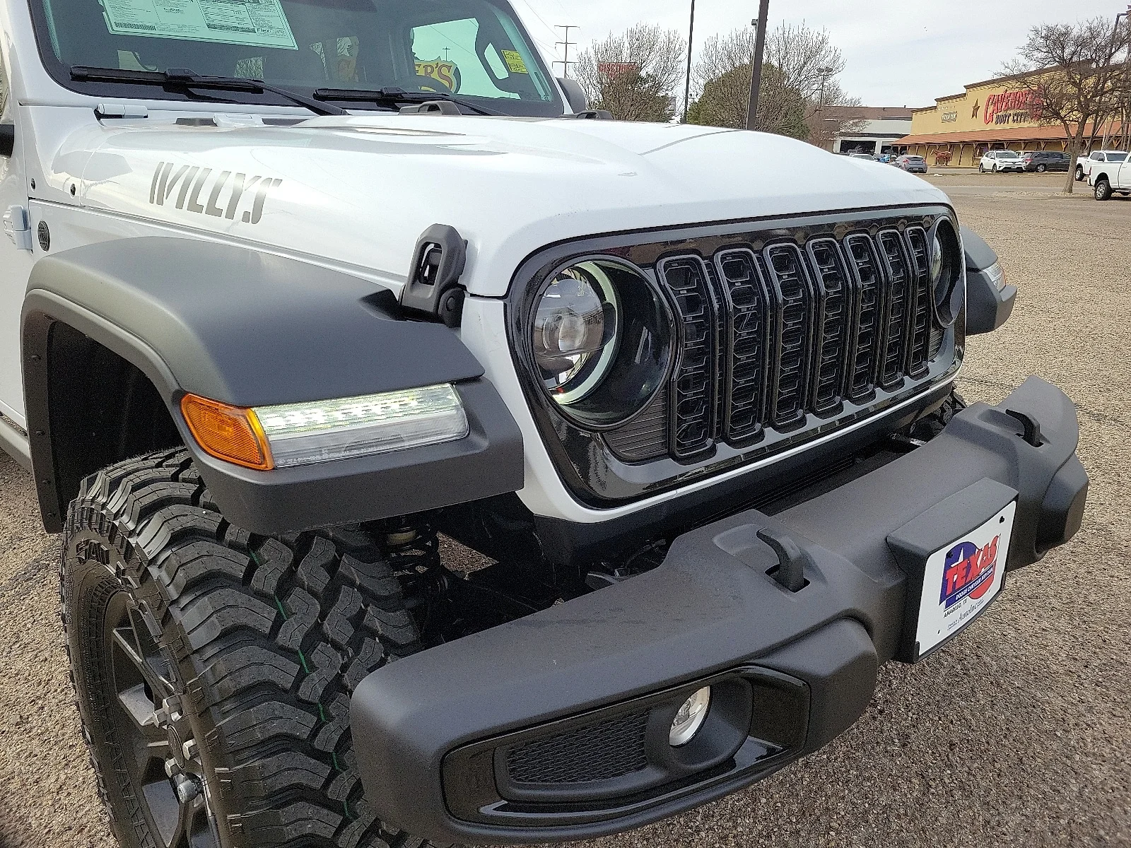 New 2026 PW7 Bright Whit Jeep 4-DOOR WILLYS image 6