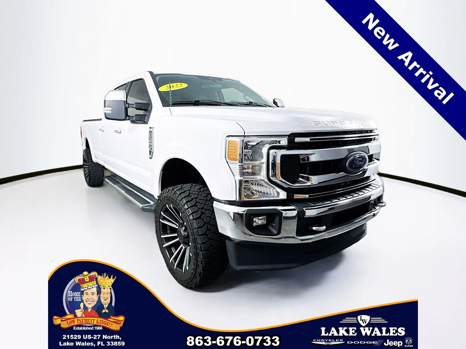 Used 2022 White Ford XLT image 3