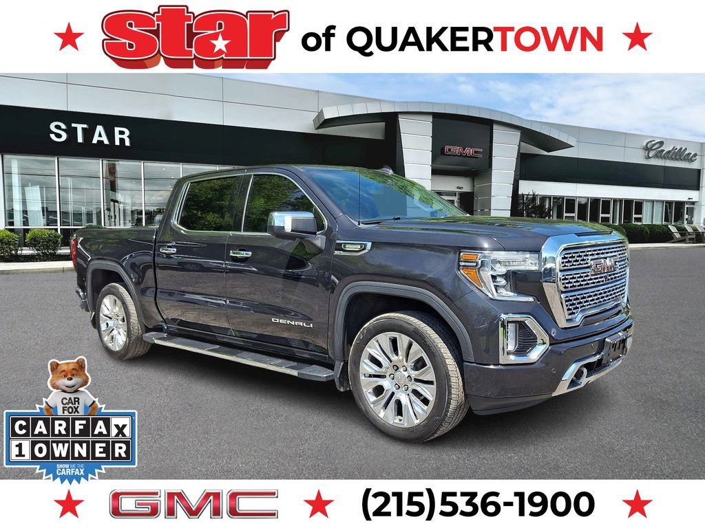 CARBON BLACK METALLIC 2020 GMC Sierra 1500 Pickup Truck Four-Wheel Drive