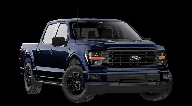 New 2026 Antimatter Blue Metallic Ford XLT image 4