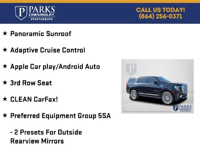 Certified Used 2023 ONYX BLACK GMC Denali image 4