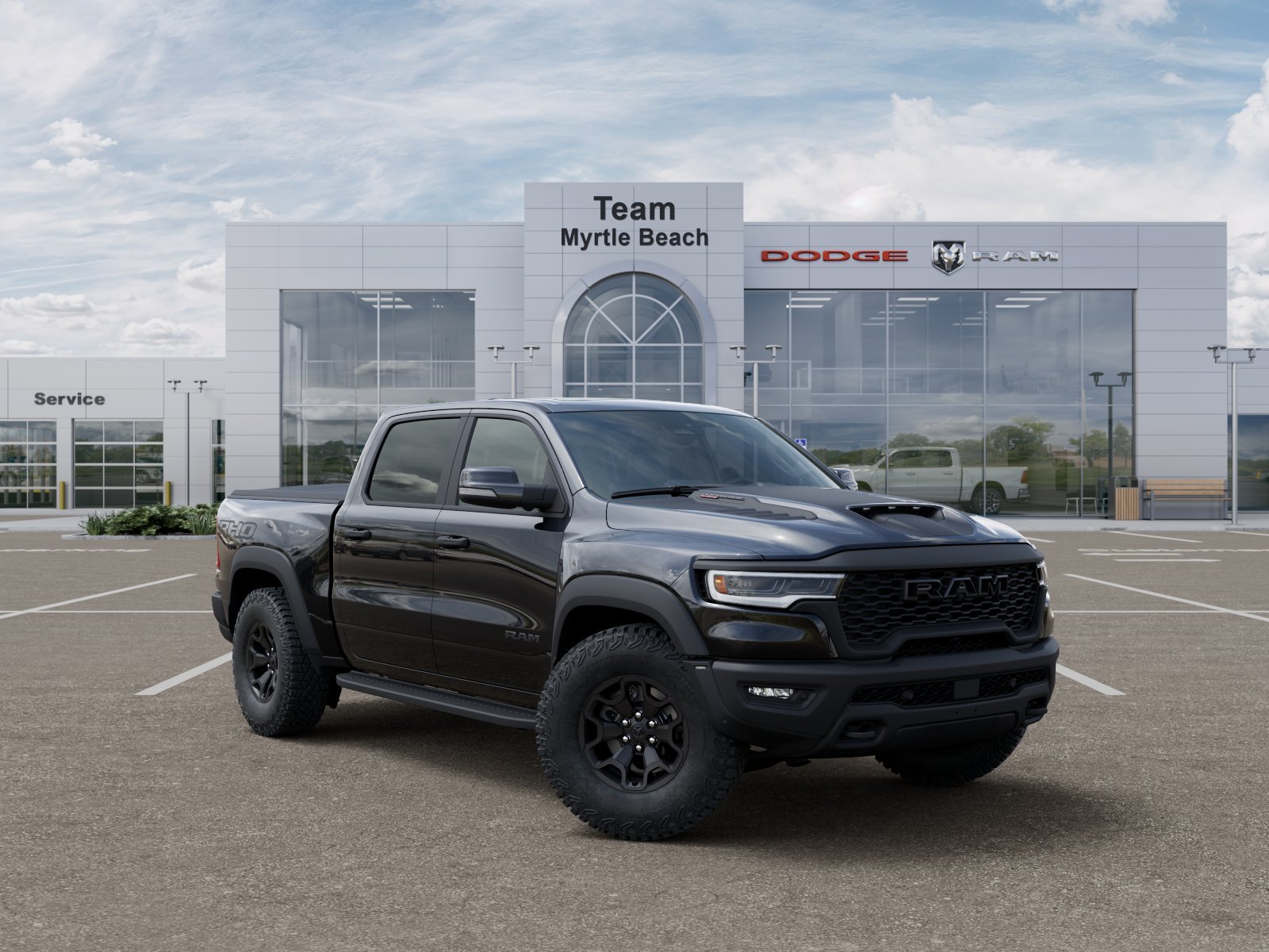 New 2026 Diamond Black Crystal Pearl-Coat Exterior Paint RAM RHO image 27