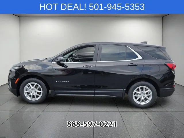 Used 2022 Black Metallic CHEVROLET LT image 2