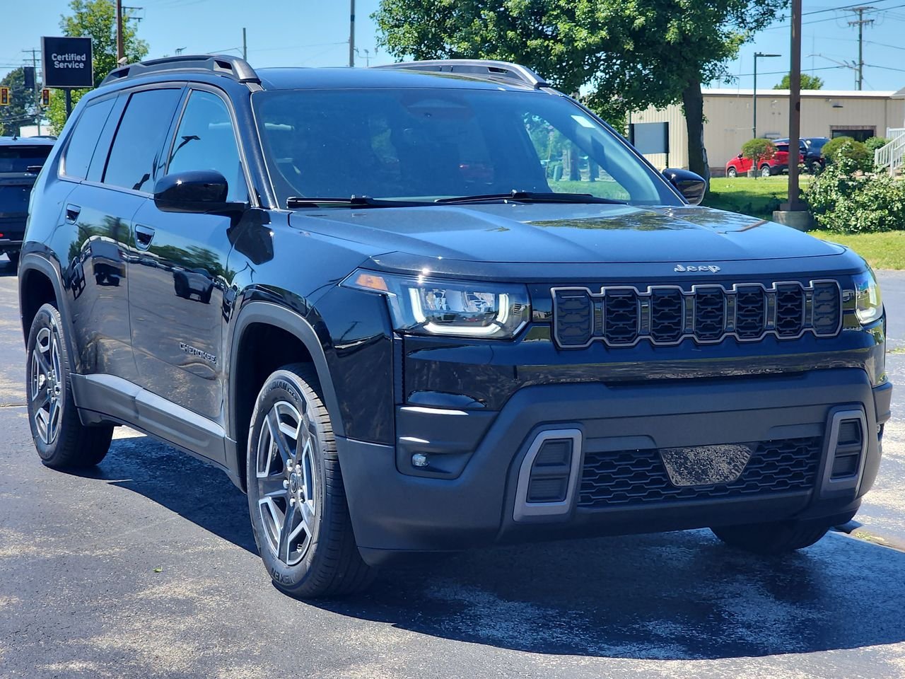 New 2026 Black Jeep Laredo image 1