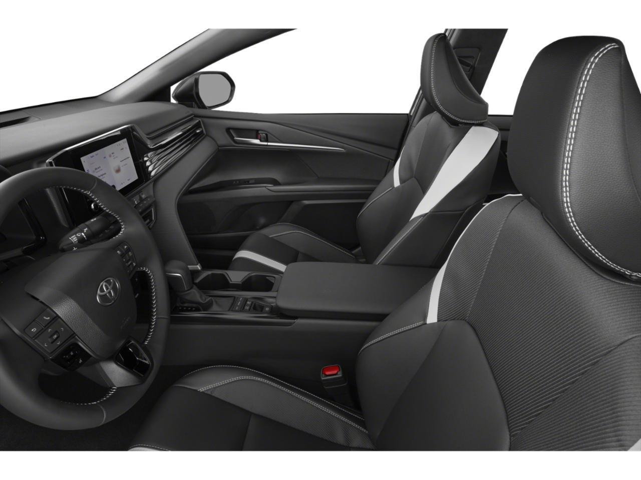 Used 2025 Midnight Black Metallic Toyota SE image 4