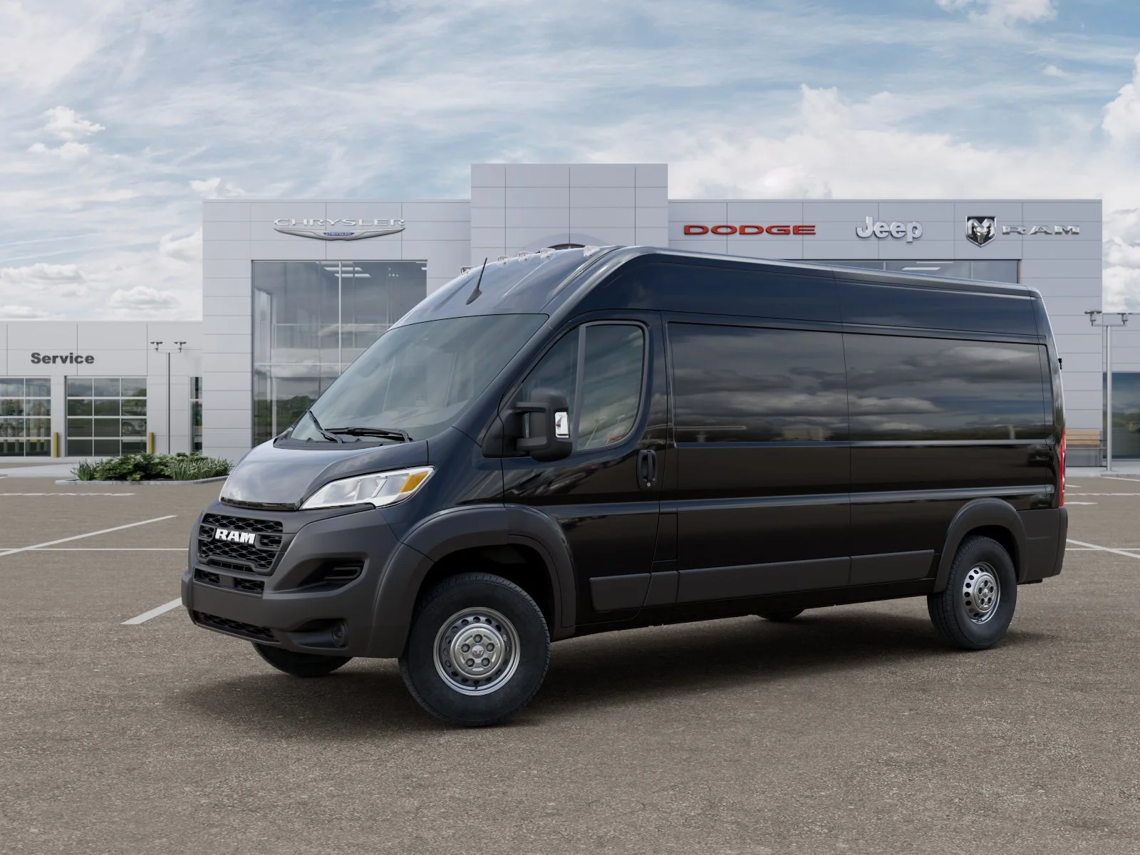 New 2026 Black Clear-Coat Exterior Paint RAM High Roof image 29