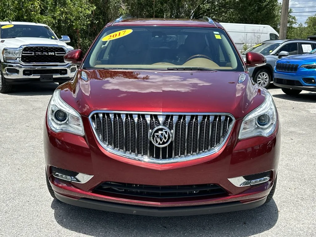 Certified Used 2017 Crimson Red Buick Leather Group image 3