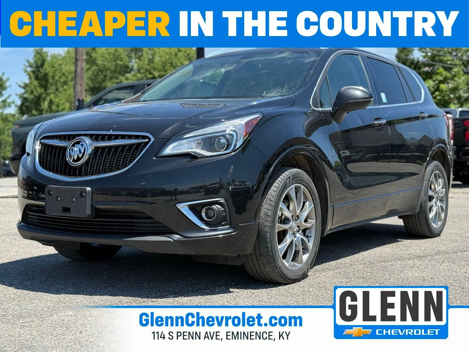 Used 2020 Black Buick Essence image 1