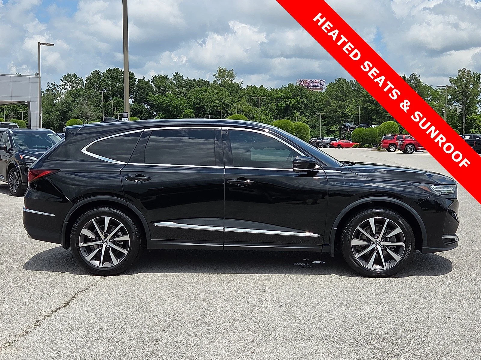 Used 2025 Majestic Black Pearl Acura w/Technology Package image 6