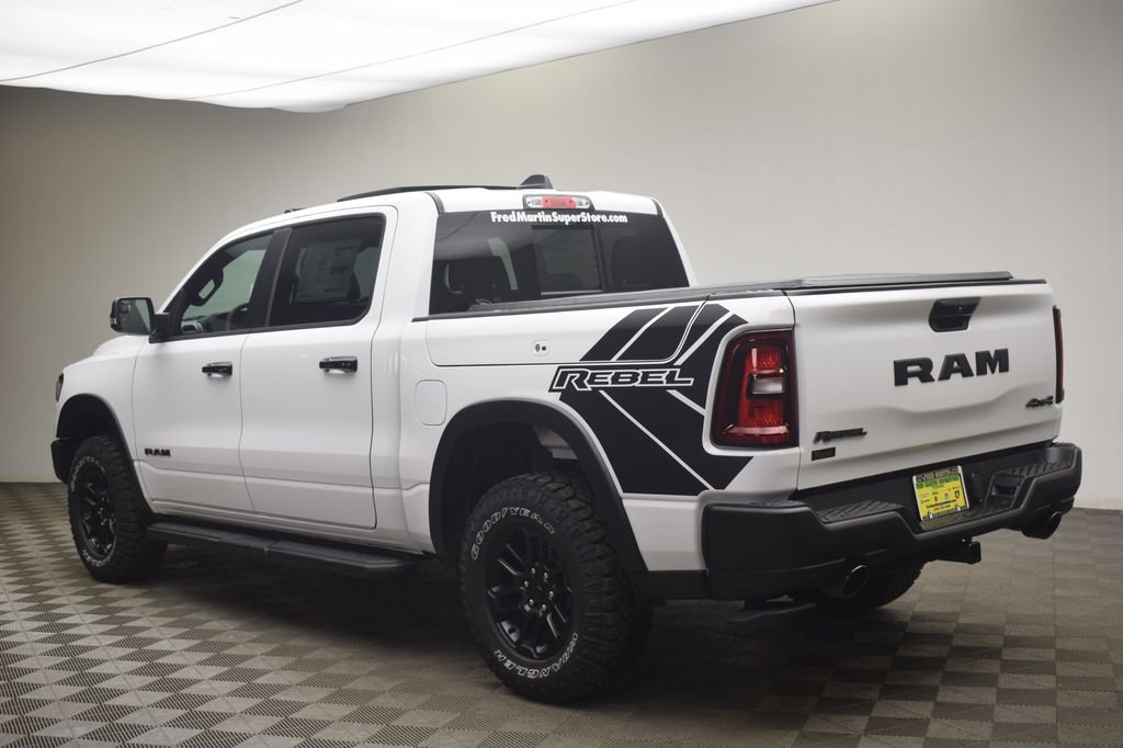 New 2026 Bright White Clear-Coat Exterior Paint RAM Rebel image 16