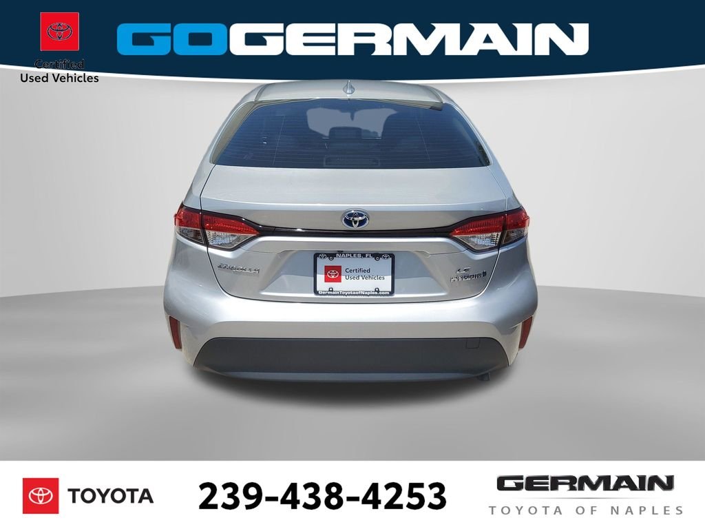 Certified Used 2023 Silver Toyota LE image 9