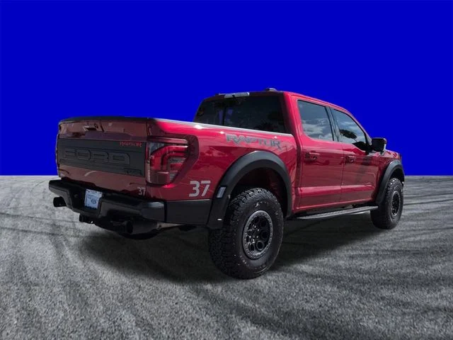 Certified Used 2025 Red Metallic Ford Raptor image 4