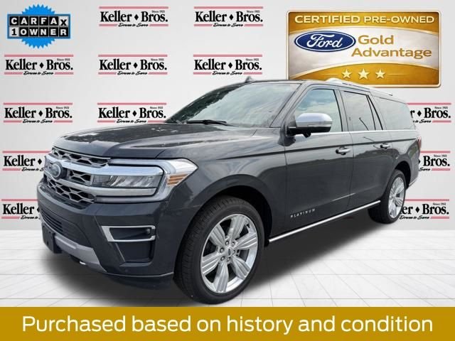 Used 2023 Dark Matter Metallic Ford Platinum image 4