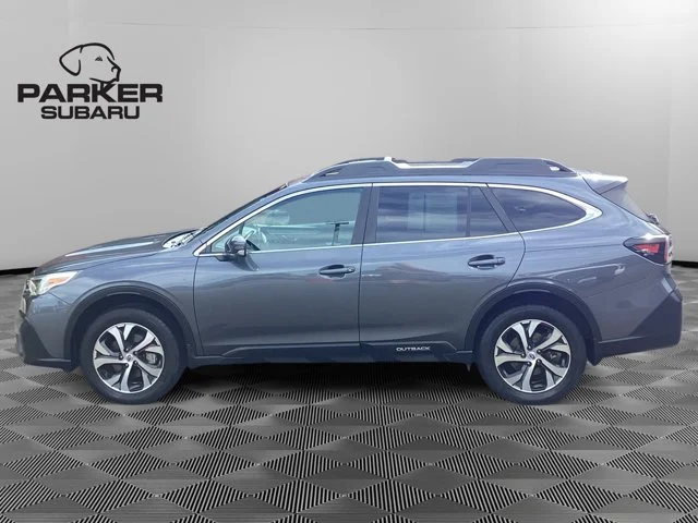 Used 2021 Magnetite Gray Metallic Subaru Limited image 2