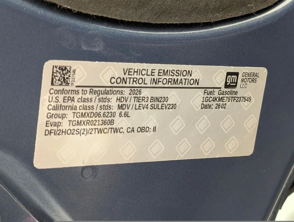 Certified Used 2026 Lakeshore Blue Metallic Chevrolet Custom image 32