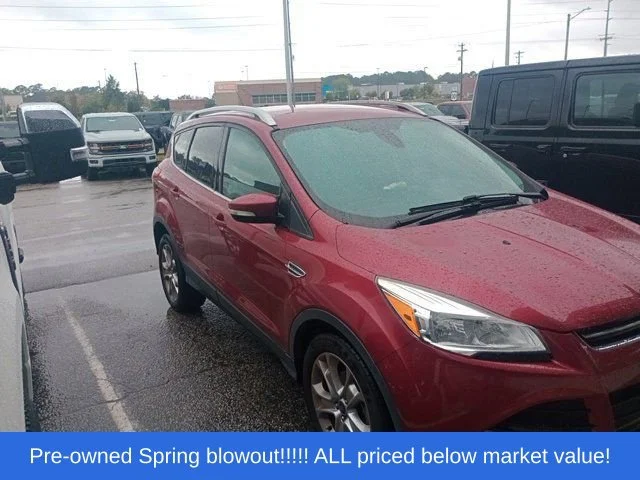 Used 2015 Red Ford Titanium image 5