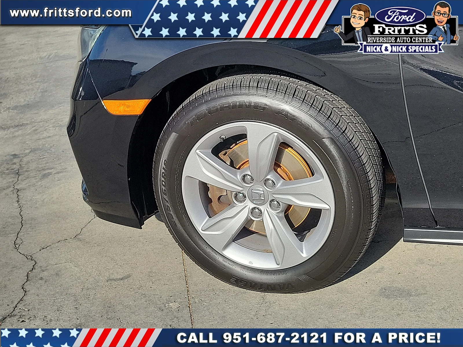 Certified Used 2019 Crystal Black Pearl Honda EX image 19